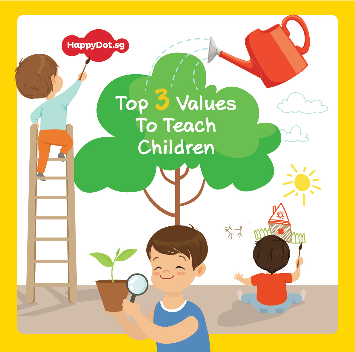 top-3-values-to-teach-children-happydot-sg